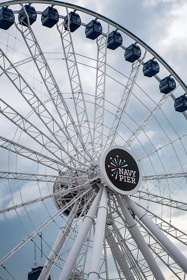 Ferris Wheel at Navy Pier in Chicago, IL